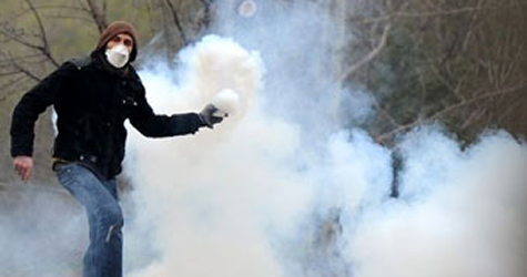 Hacettepe Üniversitesi'ne gaz bombası