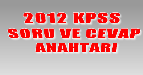 2012 KPSS