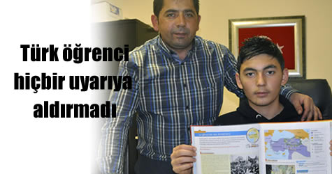 Türk öğrenci Fransızları dize getirdi!