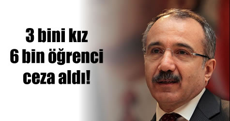 Dinçer okulların ‘suç bilançosu’nu açıkladı