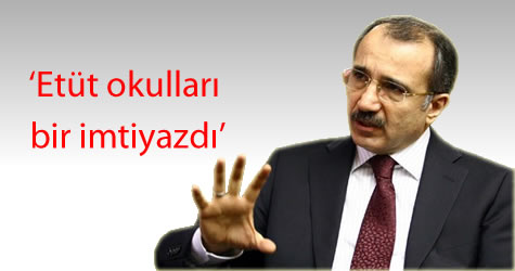 Dinçer’den ‘etüt beslenme okulları’ açıklaması