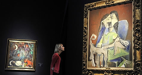 Çalıntı Picasso bir parkta bulundu