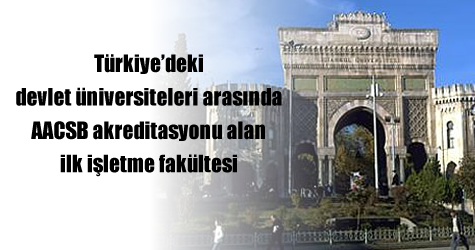 İstanbul Üniversitesi İşletme Fakültesi dünyanın en iyileri arasında