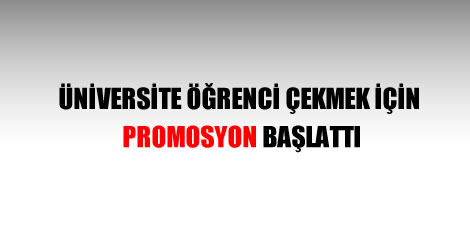 İlahiyat fakültesinden öğrencilere promosyon