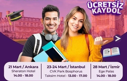 VEF Yurtdışı Eğitim Fuarı 22-23 Mart’ta İstanbul’da