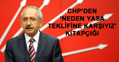 CHP 4+4+4 kitapçığı hazırlatıyor