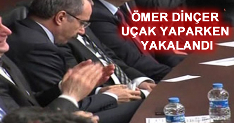 dinçer kağıttan uçak yaparken yakalandı