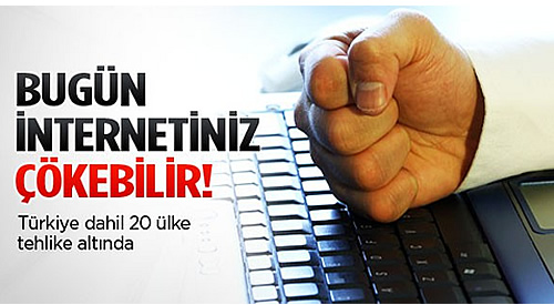 internet çökme