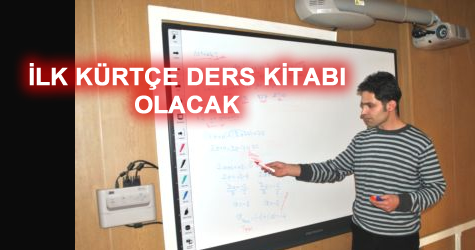 Yusuf Soyvural'ın Kürtçe matematik ders kitabı 
