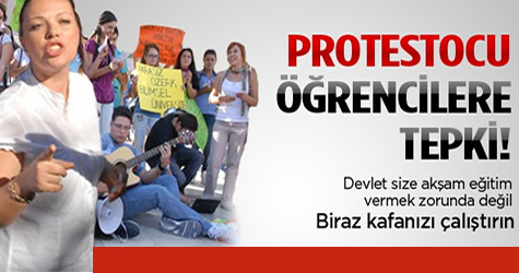protestocu öğrenciler