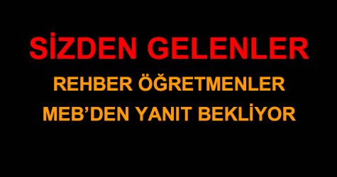 rehber öğretmenler 