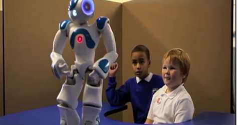robot ogretmen