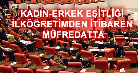 Kadın-erkek eşitliği Milli Eğitim Müfredatı’na giriyor