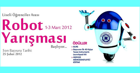 Robot Yarışması İstanbul Aydın Üniversitesi