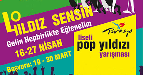 Liselerarası Pop MüzikYarışması’na başvurular başladı