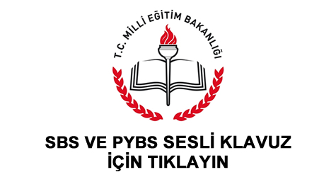 sbs ve pybs sesli klavuz