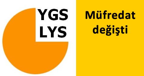 YGS ve LYS sınavları için müfredat değişti