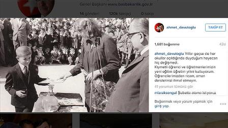 davutoglu instagram